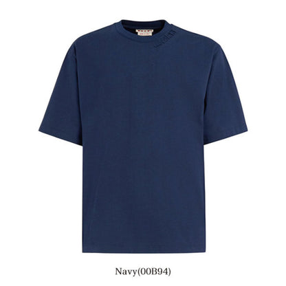 MARNI マルニ オーガニックコットン オーバーサイズ ロゴTシャツ HUMU0287X0 UTC406