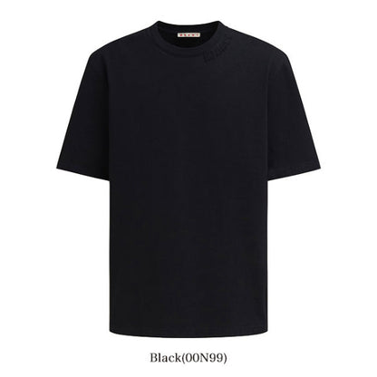 MARNI マルニ オーガニックコットン オーバーサイズ ロゴTシャツ HUMU0287X0 UTC406