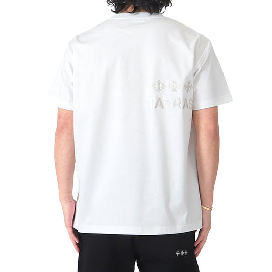TATRAS タトラス NUNKI ヌンキ ロゴ刺繍 Tシャツ **