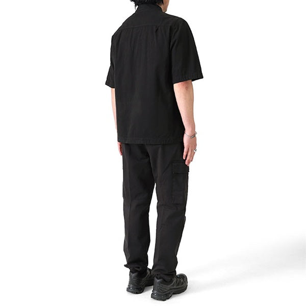 STONE ISLAND ストーンアイランド ブラッシュ加工 コットンキャンバスシャツ K1S151200029 S00WN