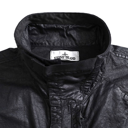 STONE ISLAND ストーンアイランド ガーメントダイ ナイロン スタンドカラーシャツ K1S151200028 S0069
