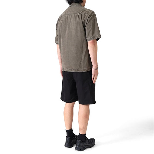 STONE ISLAND ストーンアイランド ガーメントダイ ストレッチコットン バミューダショートパンツ K1S15L100009 S0003 **