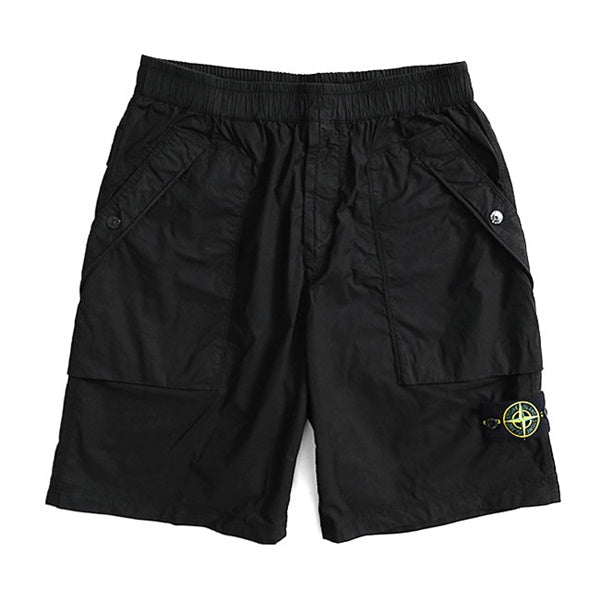 STONE ISLAND ストーンアイランド ガーメントダイ ストレッチコットン バミューダショートパンツ K1S15L100009 S0003 **