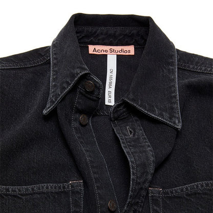 Acne Studios アクネストゥディオズ オーバーサイズ ブラックデニムシャツ FN-UX-SHIR000038