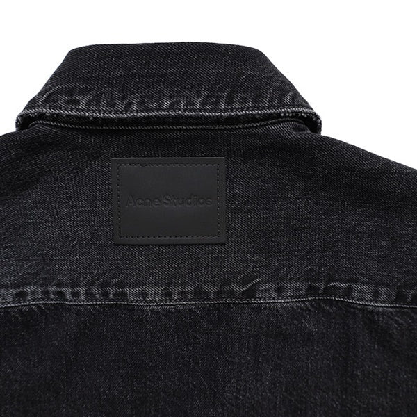 Acne Studios アクネストゥディオズ オーバーサイズ ブラックデニムシャツ FN-UX-SHIR000038
