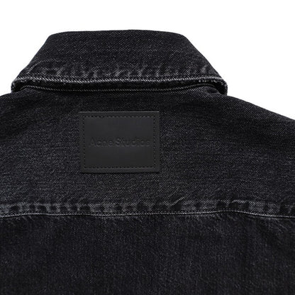 Acne Studios アクネストゥディオズ オーバーサイズ ブラックデニムシャツ FN-UX-SHIR000038