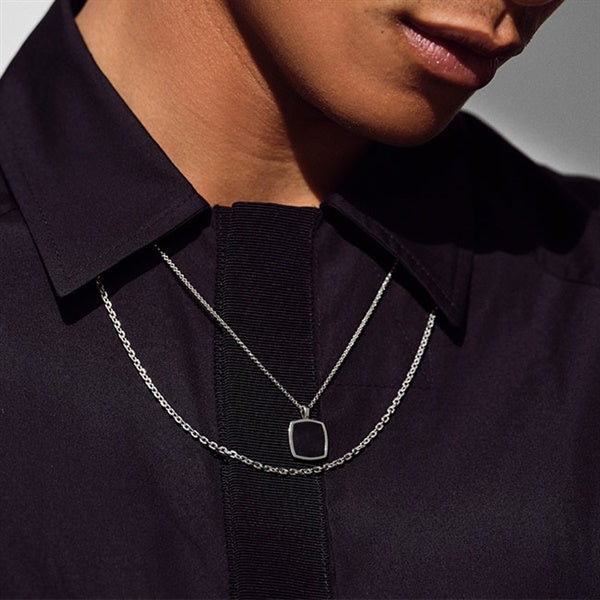 TOMWOOD トムウッド Cushion Pendant Onyx-21.5 クッション ペンダント オニキス ネックレス 100362 **