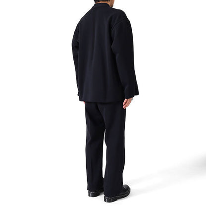 CFCL シーエフシーエル MILAN COLLARLESS DOUBLE BREASTED BOXY JACKET ミラノリブ ノーカラージャケット