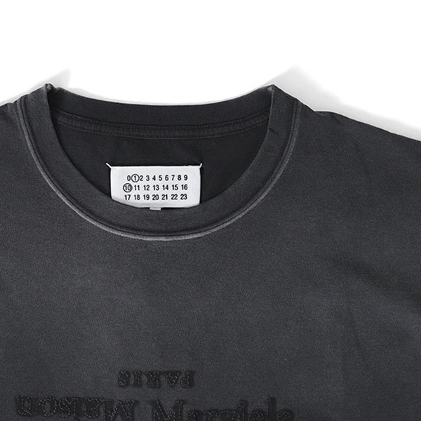 Maison Margiela メゾンマルジェラ ガーメントダイ リバースロゴ Tシャツ S51GC0526 S20079