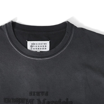 Maison Margiela メゾンマルジェラ ガーメントダイ リバースロゴ Tシャツ S51GC0526 S20079