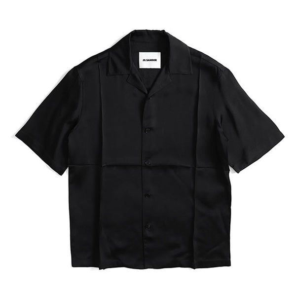 JIL SANDER WARDROBE ジルサンダー ワードローブ ボックスプリーツ オープンカラーシャツ J23DL0107 J65022