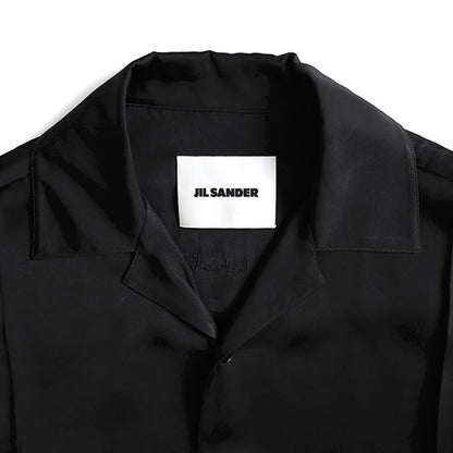 JIL SANDER WARDROBE ジルサンダー ワードローブ ボックスプリーツ オープンカラーシャツ J23DL0107 J65022