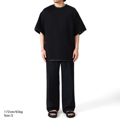 JIL SANDER ジルサンダー ショルダージップ オーバーサイズ ジャージーTシャツ J21GC0188 J20134