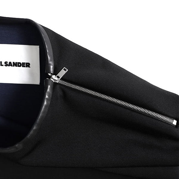 JIL SANDER ジルサンダー ショルダージップ オーバーサイズ ジャージーTシャツ J21GC0188 J20134