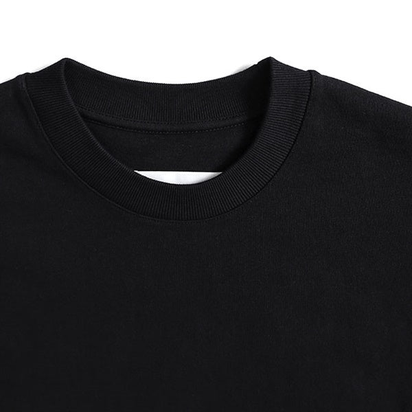 JIL SANDER ジルサンダー ヘビーコットン ショルダーロゴ Tシャツ J22GC0195 J20244