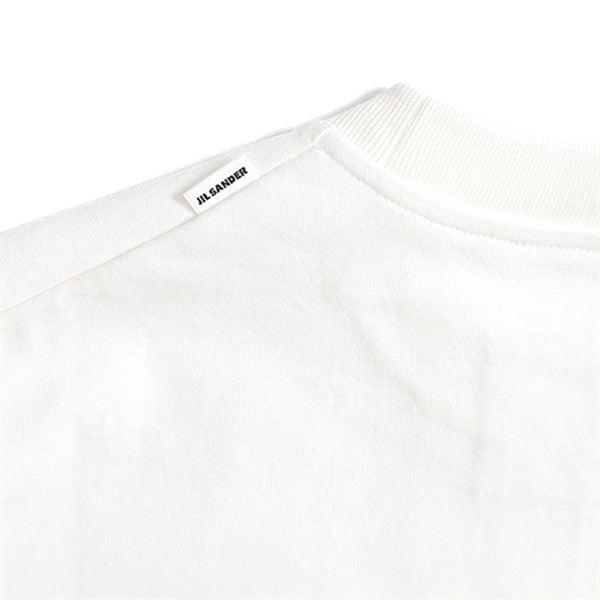JIL SANDER ジルサンダー ヘビーコットン ショルダーロゴ Tシャツ J22GC0195 J20244