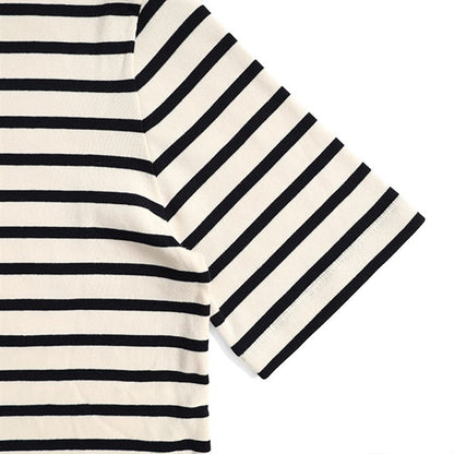 JIL SANDER+ ジルサンダープラス ボーダー Tシャツ J47GC0109 J46497