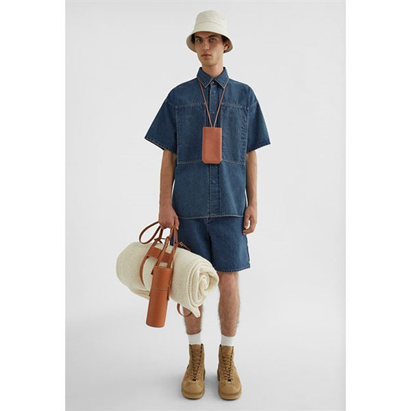 JIL SANDER+ ジルサンダープラス オーバーサイズ ブリーチデニムシャツ J47DL0168 J45291