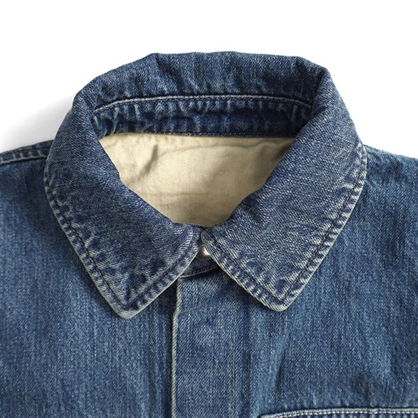 JIL SANDER+ ジルサンダープラス オーバーサイズ ブリーチデニムシャツ J47DL0168 J45291