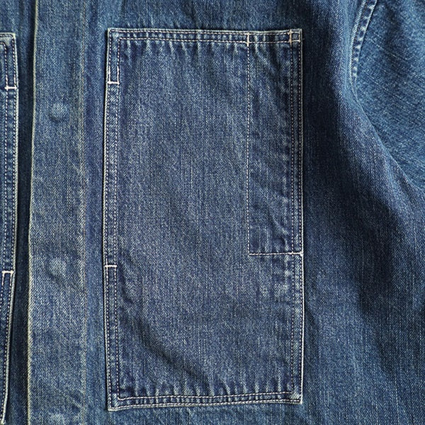 JIL SANDER+ ジルサンダープラス オーバーサイズ ブリーチデニムシャツ J47DL0168 J45291