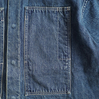JIL SANDER+ ジルサンダープラス オーバーサイズ ブリーチデニムシャツ J47DL0168 J45291