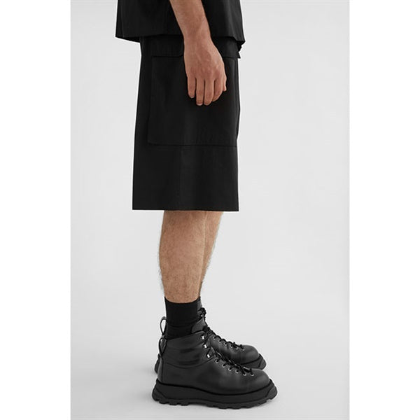 JIL SANDER+ ジルサンダープラス コットンポプリンショーツ J47KA0279 J45292