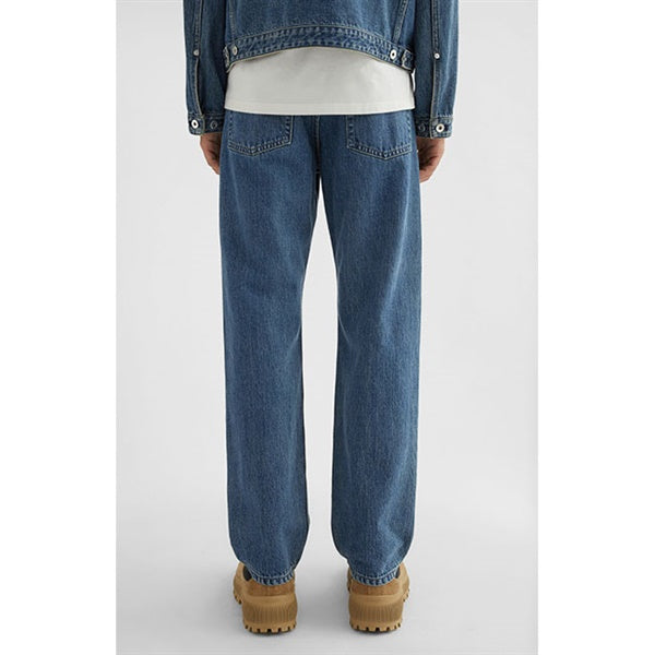 JIL SANDER+ ジルサンダープラス ウォッシュドブリーチ レギュラーデニムパンツ J47KA0266 J45291