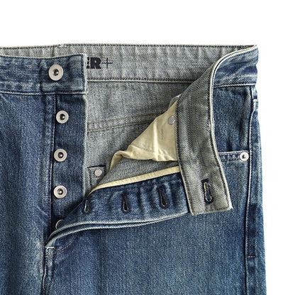 JIL SANDER+ ジルサンダープラス ウォッシュドブリーチ レギュラーデニムパンツ J47KA0266 J45291