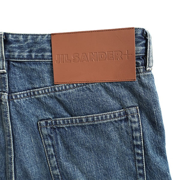JIL SANDER+ ジルサンダープラス ウォッシュドブリーチ レギュラーデニムパンツ J47KA0266 J45291