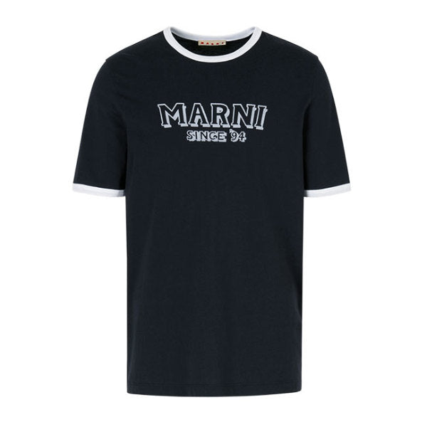MARNI マルニ ロゴ トリムTシャツ HUMU0198MP USCY91