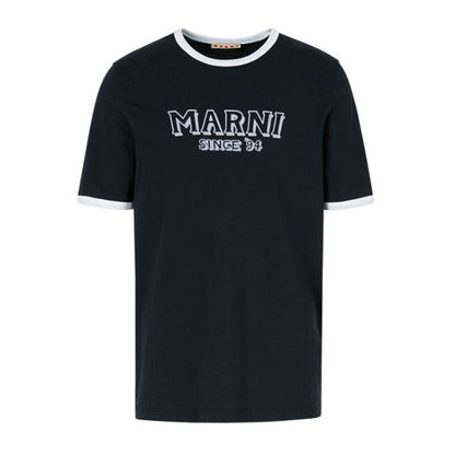 MARNI マルニ ロゴ トリムTシャツ HUMU0198MP USCY91