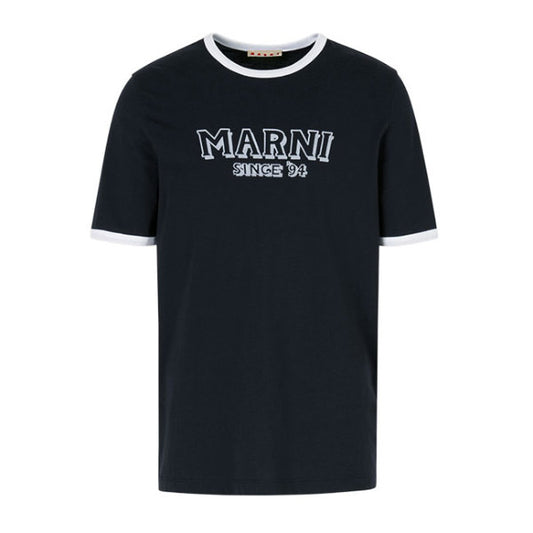 MARNI マルニ ロゴ トリムTシャツ HUMU0198MP USCY91