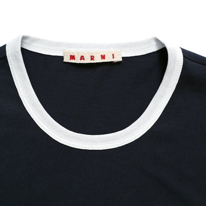 MARNI マルニ ロゴ トリムTシャツ HUMU0198MP USCY91