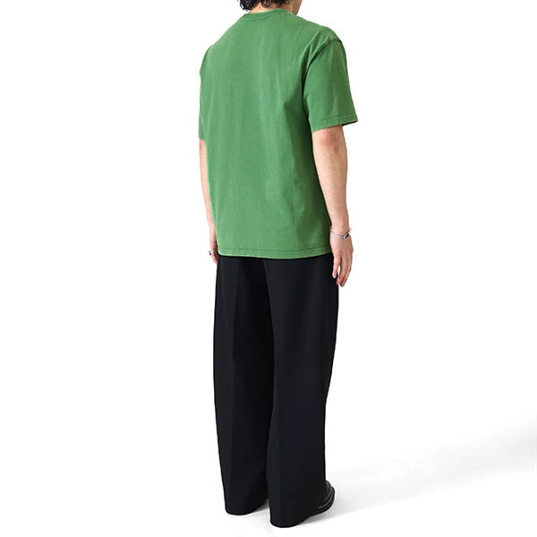 MARNI マルニ Marniパッチ ガーメントダイ 胸ポケット Tシャツ HUMU0358GX USCY94