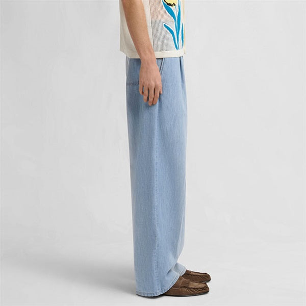 MARNI マルニ フーラード付き シャンブレー ワイドジーンズ PUJU0126Q0 USCZ12