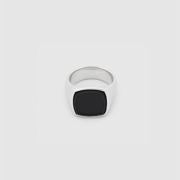 TOMWOOD トムウッド Cushion Black Onyx クッション ブラックオニキス リング 100305 **