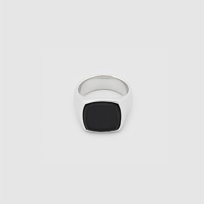 TOMWOOD トムウッド Cushion Black Onyx クッション ブラックオニキス リング 100305 **