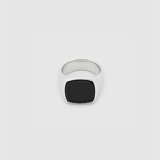 TOMWOOD トムウッド Cushion Black Onyx クッション ブラックオニキス リング 100305 **