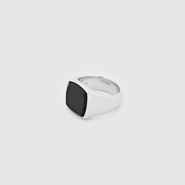 TOMWOOD トムウッド Cushion Black Onyx クッション ブラックオニキス リング 100305 **