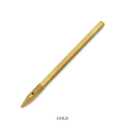 THE SOLE ザソール 真鍮削り出しボールペン PENNA-BRASS **