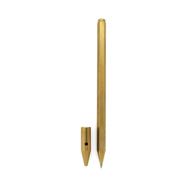 THE SOLE ザソール 真鍮削り出しボールペン PENNA-BRASS **