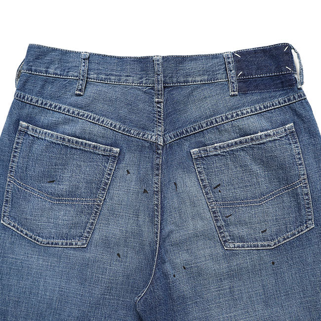 Maison Margiela STAINED DENIM TROUSERS S50LA0252 M30021