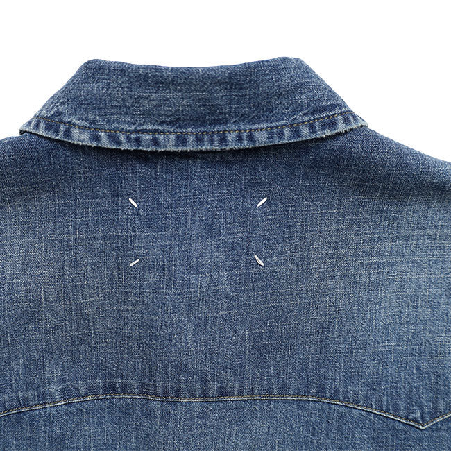 Maison Margiela BICOLOR DENIM SHIRT S50DT0084 M30021