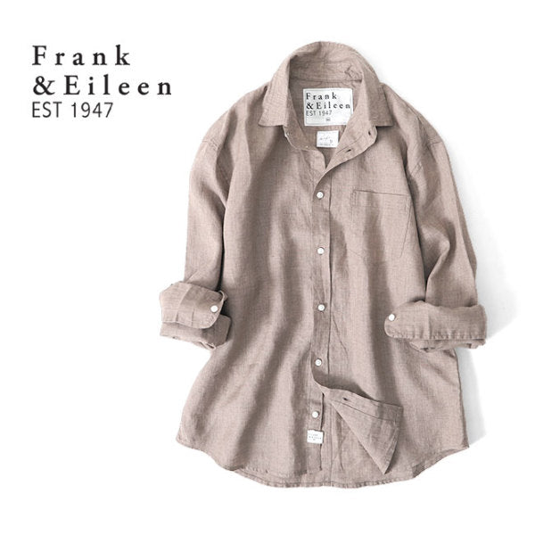 日本限定モデル Frank&Eileen フランク&アイリーン LUKE ITALIAN LINEN ルーク イタリアン リネンシャツ 3520700034