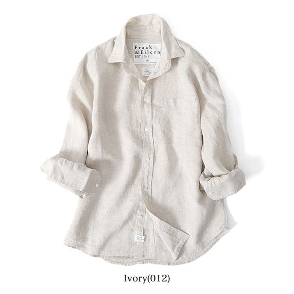 日本限定モデル Frank&Eileen フランク&アイリーン LUKE ITALIAN LINEN ルーク イタリアン リネンシャツ 3520700034