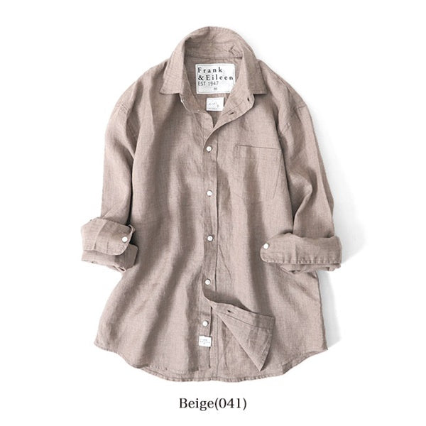 日本限定モデル Frank&Eileen フランク&アイリーン LUKE ITALIAN LINEN ルーク イタリアン リネンシャツ 3520700034