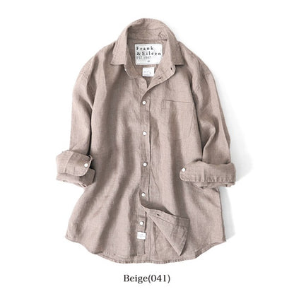日本限定モデル Frank&Eileen フランク&アイリーン LUKE ITALIAN LINEN ルーク イタリアン リネンシャツ 3520700034