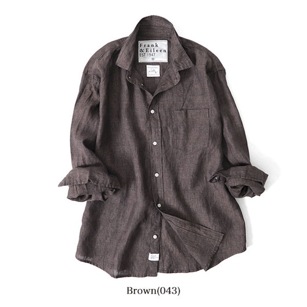 日本限定モデル Frank&Eileen フランク&アイリーン LUKE ITALIAN LINEN ルーク イタリアン リネンシャツ 3520700034