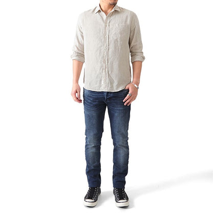 日本限定モデル Frank&Eileen フランク&アイリーン LUKE ITALIAN LINEN ルーク イタリアン リネンシャツ 3520700034