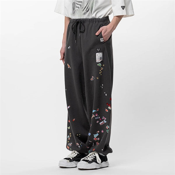 Maison MIHARA YASUHIRO メゾンミハラヤスヒロ キッズステッカープリント スウェットパンツ J16PT732